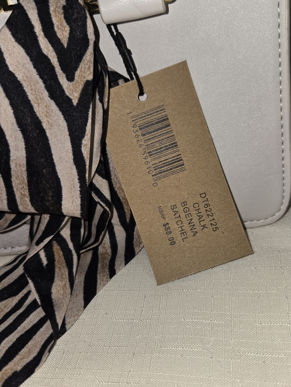 New! Steve Madden Bgenna Purse In Chalk (Would Call It Taupe) - Picture 4 of 13